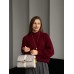 Жіноча сумка Гесс рожевий Guess Ginevra Logo Elite крос боді