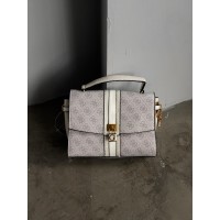 Жіноча сумка Гесс рожевий Guess Ginevra Logo Elite крос боді