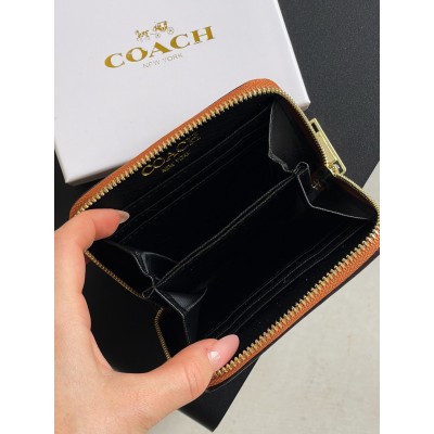Гаманець Coach, Коуч жіночий міні бежевий