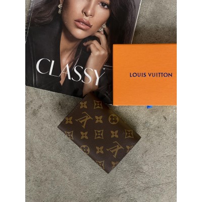 Жіночий гаманець Louis Vuitton коричневий з міні міні Луї Віттон