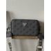 Сумка женская Guess 4G серый Гесс кросс-боди через плечо
