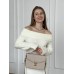 Сумка жіноча Луї Вітон через плече Louis Vuitton Medium Pochette кремовий