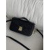 Сумка жіноча Луї Вітон через плече Louis Vuitton Medium Pochette чорний міні