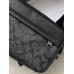 Чоловічі сумки COACH GRAHAM CROSSBODY через плече чорний Коуч