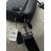 Чоловічі сумки COACH GRAHAM CROSSBODY через плече чорний Коуч