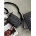 Чоловічі сумки COACH GRAHAM CROSSBODY через плече чорний Коуч