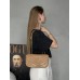 Жіноча сумка Yves Saint Laurent Loulou leather bag через бежевий плече Лоран Medium size