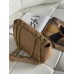Жіноча сумка Yves Saint Laurent Loulou leather bag через бежевий плече Лоран Medium size