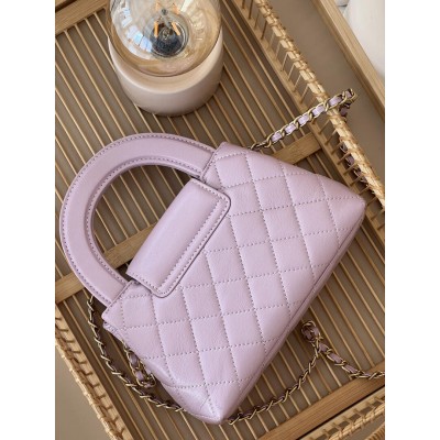 Сумка женская Chanel Kelly Bag Premium лавандовый клатч Шанель