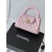 Сумка жіноча Chanel Kelly Bag Premium пудровий клатч Шанель
