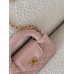 Сумка жіноча Chanel Kelly Bag Premium пудровий клатч Шанель