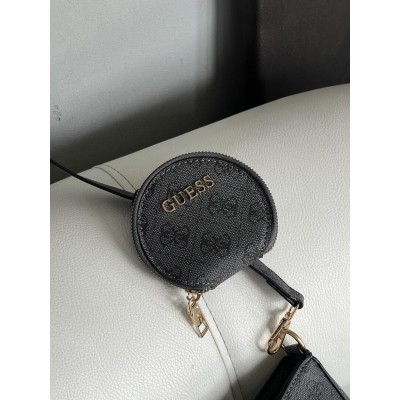 Сумка жіноча Guess Noelle 2в1 сірий Гесс