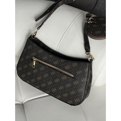 Сумка жіноча Guess Noelle 2в1 коричневий Гесс
