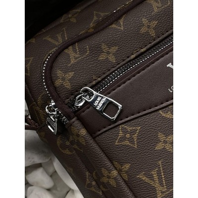 Мужская сумка мессенджер Louis Vuitton через плечо коричневый Луи Виттон