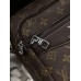Мужская сумка мессенджер Louis Vuitton через плечо коричневый Луи Виттон