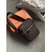 Мужская сумка мессенджер Louis Vuitton через плечо коричневый Луи Виттон