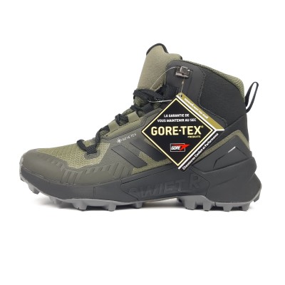 Adidas TERREX SWIFT R3 GTX High високі хакі з чорним, Розмір 43