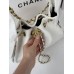Сумка жіноча Chanel 25 Small Handbag Premium білий Шанель торба