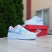 Nike Air Force 1 Shadow белые с пудрой с голубым, Размер 36