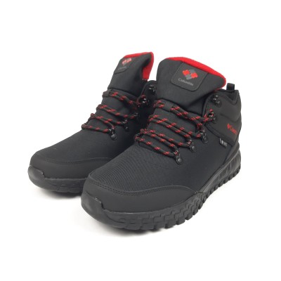 Columbia Waterproof Firebanks Mid GTX чорні з червоним, Розмір 44