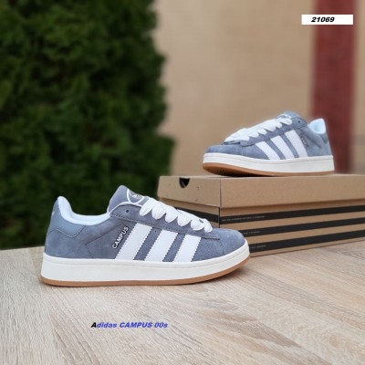 Adidas CAMPUS 00s серые с белым, Размер 40