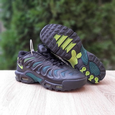 Nike Air Max TN Plus Drift чорні з зеленим, Розмір 38