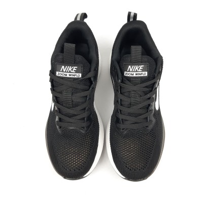 Nike Zoom Winflo чорні на білій, Розмір 46
