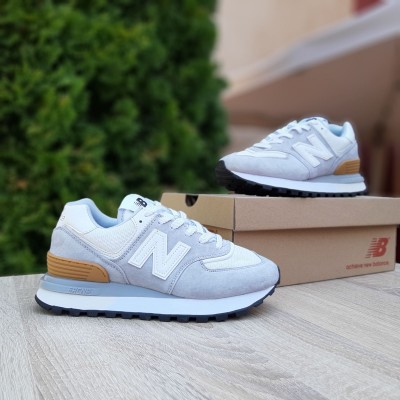 New Balance 574 Legacy светло серые (белая N), Размер 40