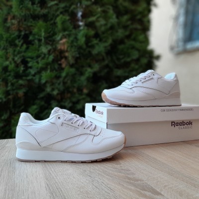 Reebok Classic Leather белые, Размер 39