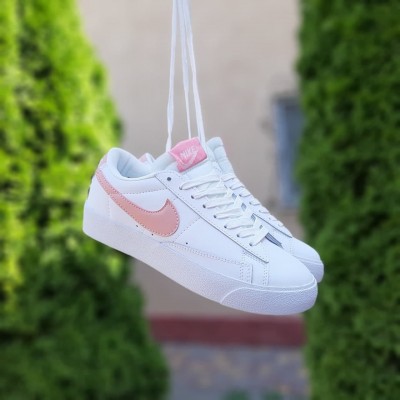 Nike Blazer Білі з пудрою, Розмір 41