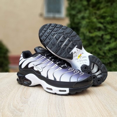 Nike Air Max Plus Sneakers TN White Black білі з чорним, Розмір 43