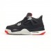 Nike AIR Jordan 4 черные с красным, Размер 36