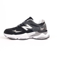 New Balance 9060 чорні з білим та сірим, Розмір 44