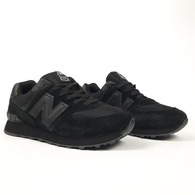 New Balance 574 чорні, Розмір 44