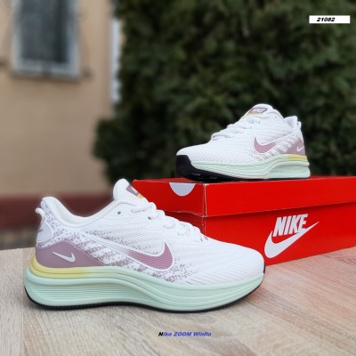 Nike ZOOM Winflo білі з пудрою, Розмір 39