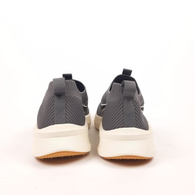 Nike FREE Run тапкие мокасины слипоны темно серые, Размер 43