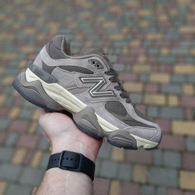 New Balance 9060 бежеві з коричневим, Розмір 44