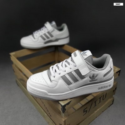 Adidas Forum LOW Білі із сірим, Розмір 46