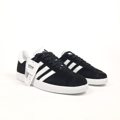 Adidas Gazelle чорні з білим, Розмір 45