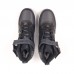Nike Air Force 1 Mid ´07 LV8  сірі з чорним на білій, Розмір 45
