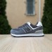 Nеw Balance 574 (SIN) сірі з білим, Розмір 36