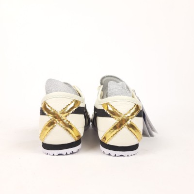 Asics Onitsuka Tiger Mexico 66 Cream Black Gold молочні з чорним, Розмір 37