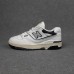 New Balance 550 Білі з чорним, Розмір 44