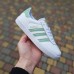 Adidas Gazelle білі з бірюзою, Розмір 38