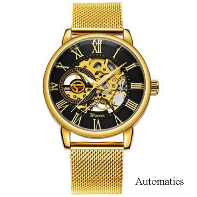 Forsining 8099A Gold-Black Mesh Forsining 8099A Gold-Black Mesh