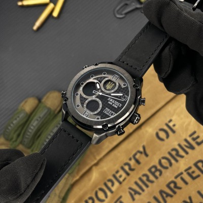Awarder 017 Тризуб золото All Black