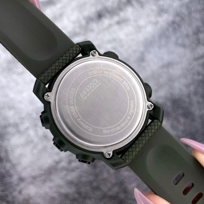 Awarder 033 Де би не був Army Green-Silver-White