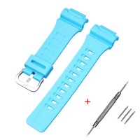 Ремешок для Casio AE-1000W Light Blue SI Ремешок для Casio AE-1000W Light Blue SI