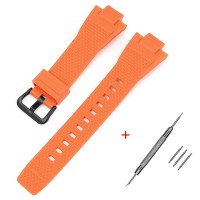 Ремешок для Casio G-Shock GST-B400 Orange Black Ремешок для Casio G-Shock GST-B400 Orange Black