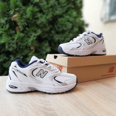 New Balance 530 Білі з синім, Розмір 39